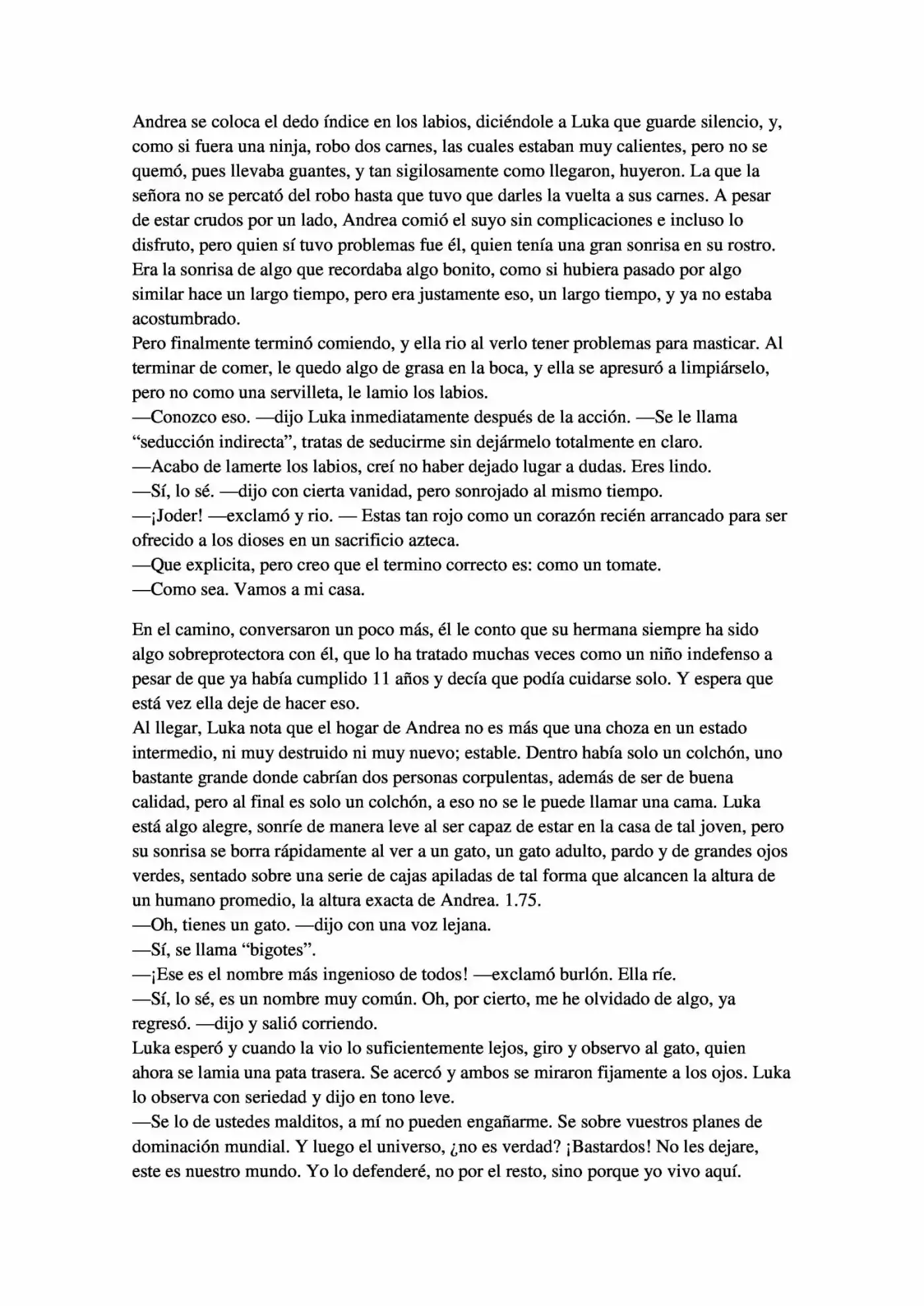 Normal City (Novela) - Capítulo 2 - Página 9 - LectorTMOo
