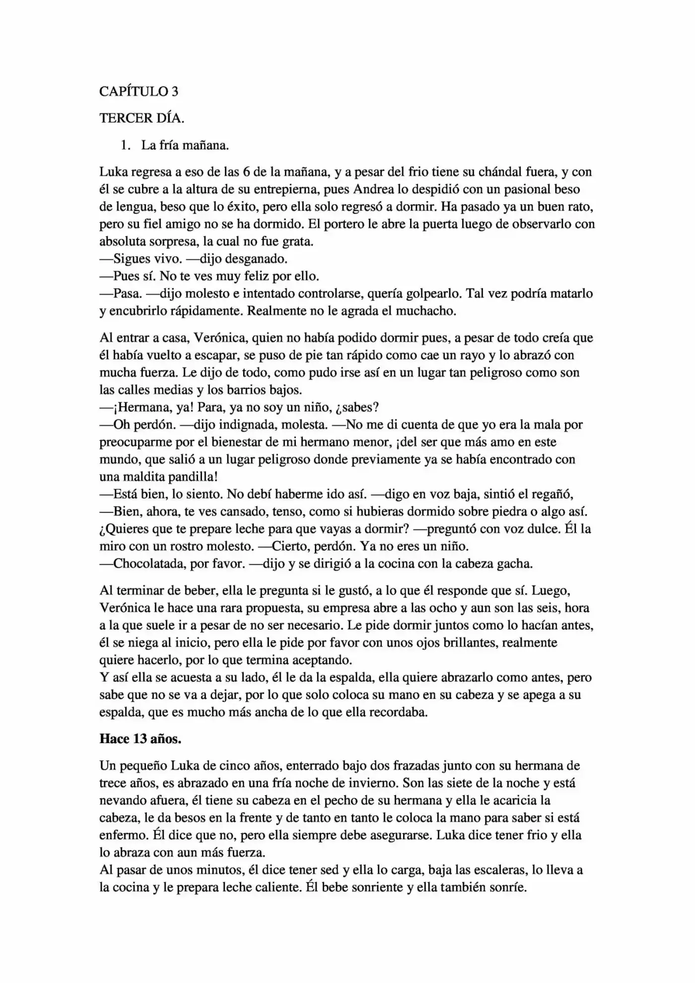 Normal City (Novela) - Capítulo 3 - Página 1 - LectorTMOo