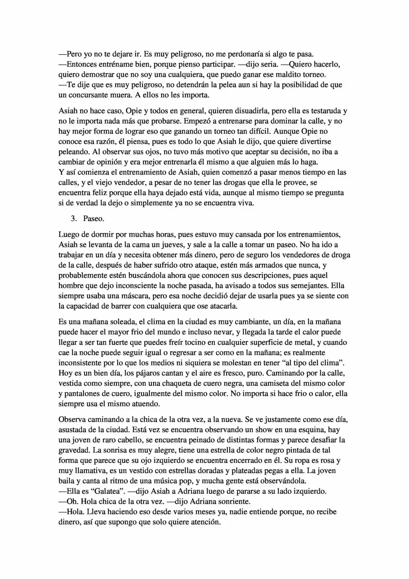 Normal City (Novela) - Capítulo 3 - Página 5 - LectorTMOo