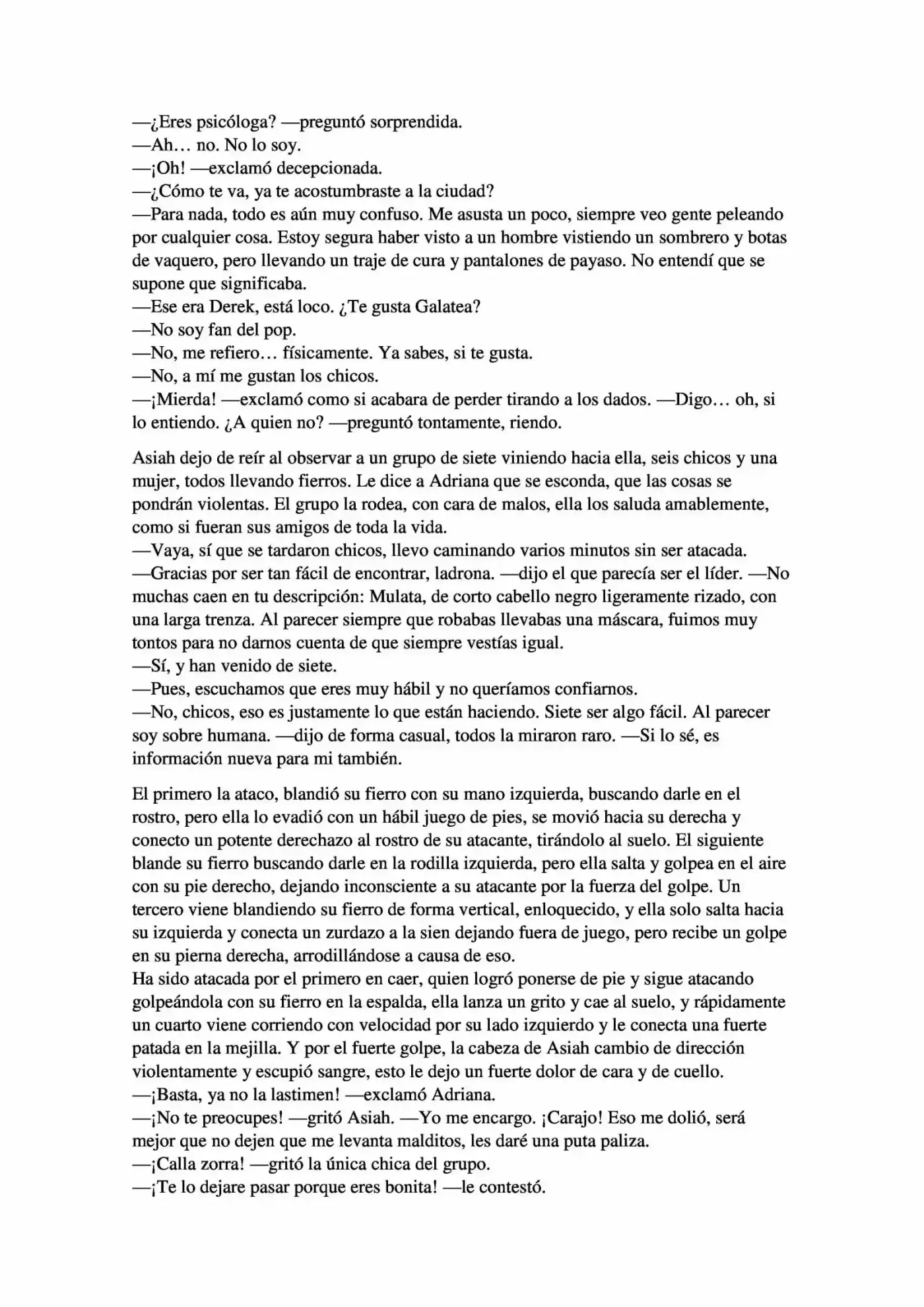 Normal City (Novela) - Capítulo 3 - Página 6 - LectorTMOo