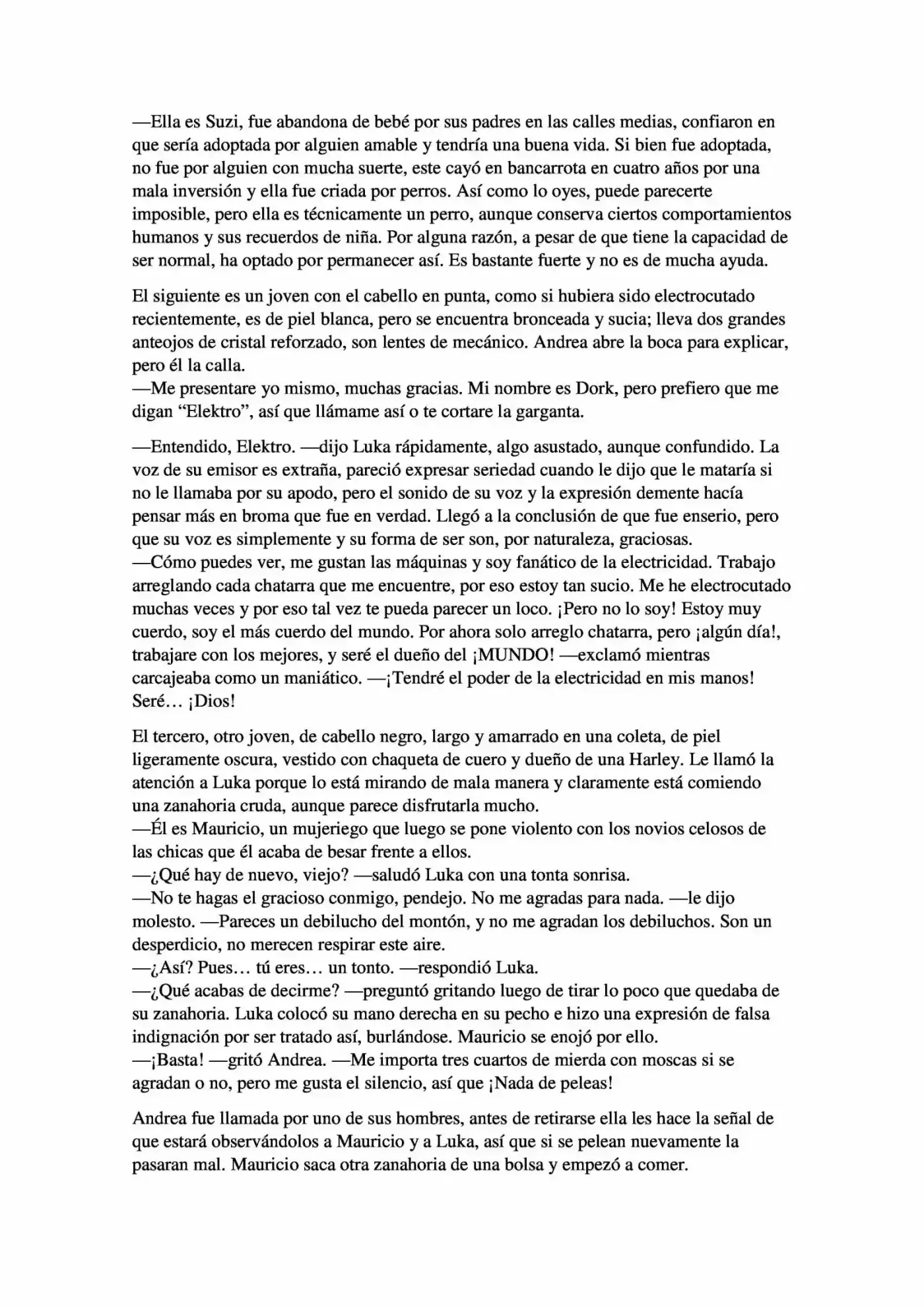 Normal City (Novela) - Capítulo 4 - Página 5 - LectorTMOo
