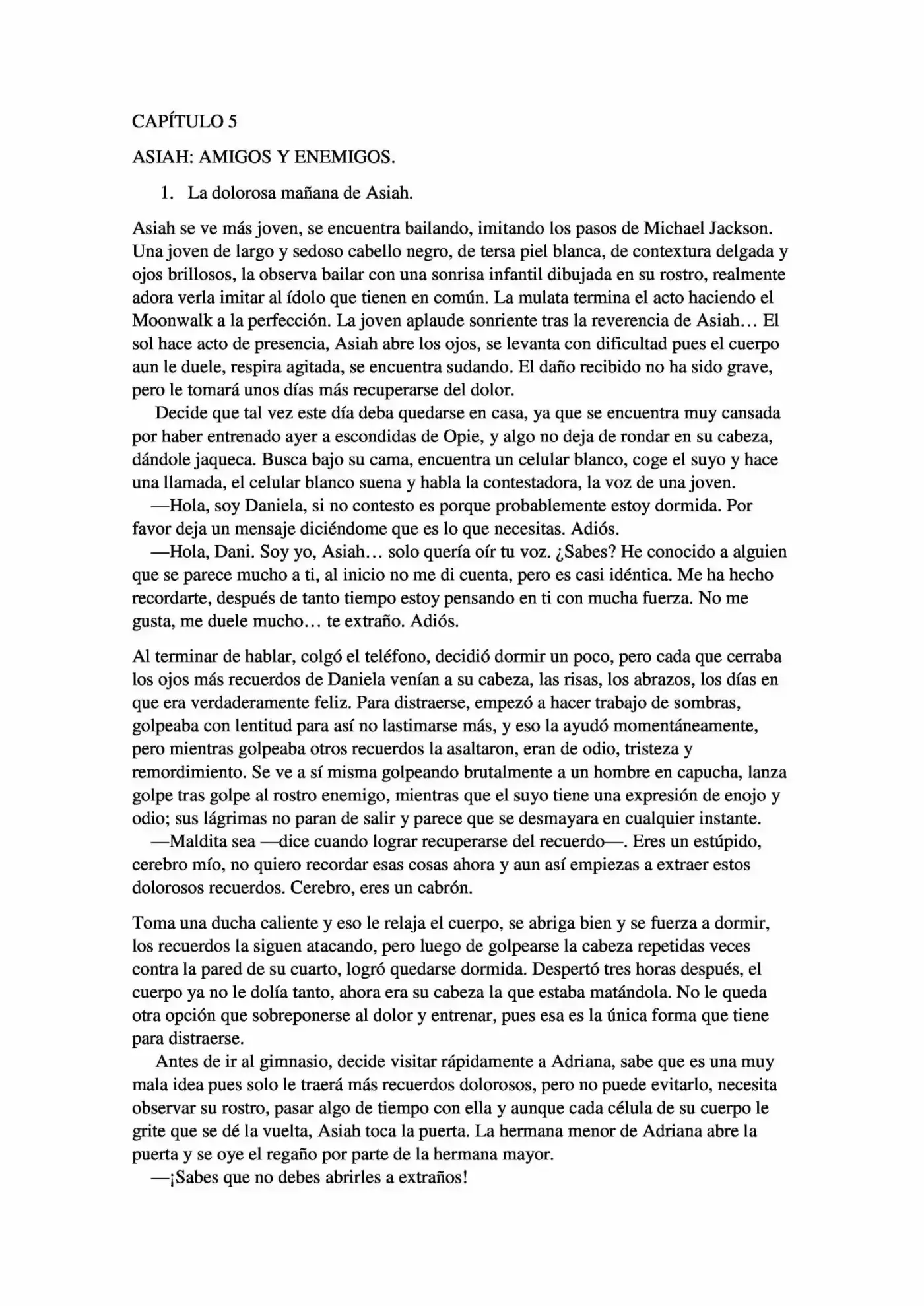 Normal City (Novela) - Capítulo 5 - Página 1 - LectorTMOo