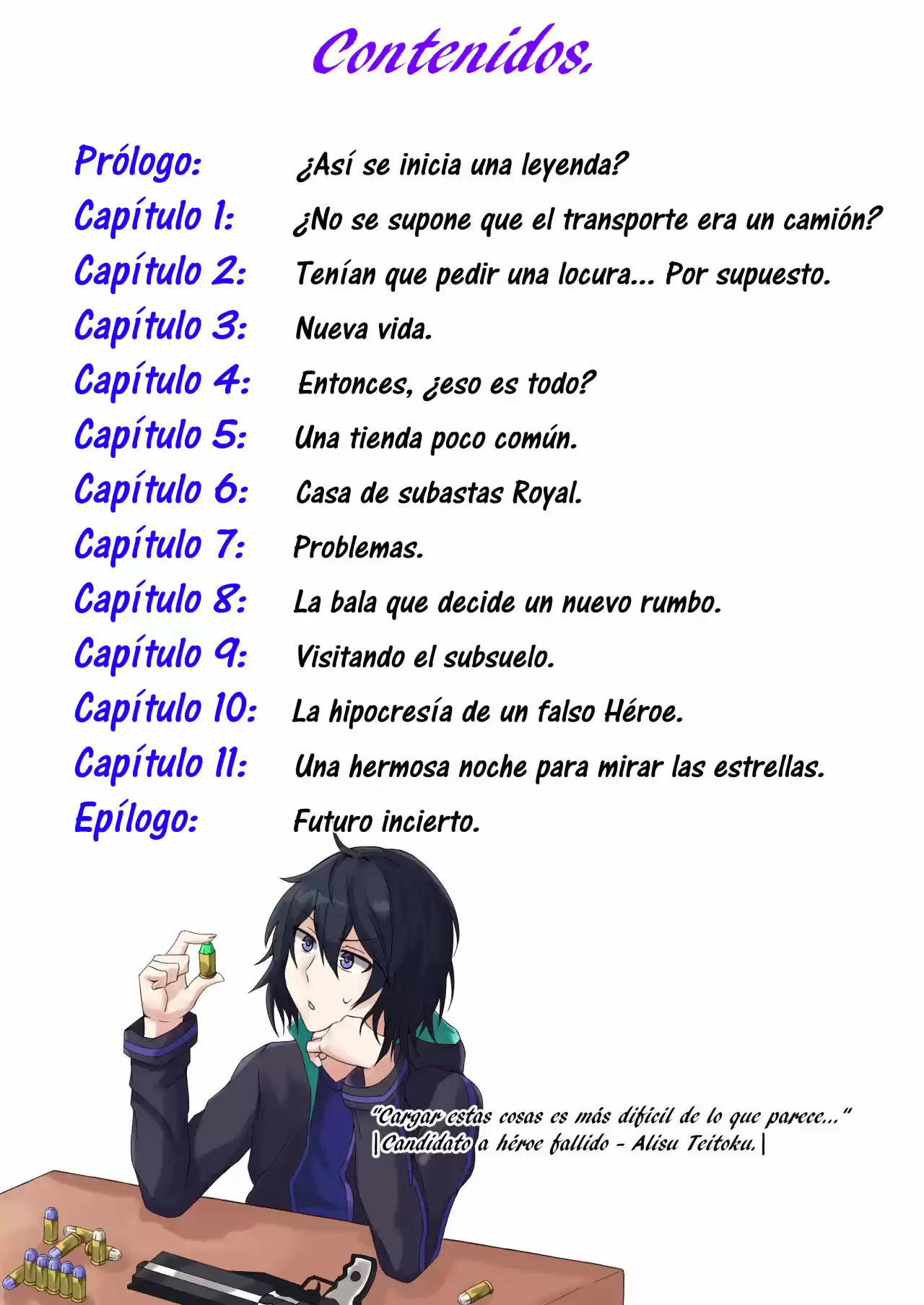 Not A Hero (Novela) - Capítulo 1 - Página 3 - LectorTMOo