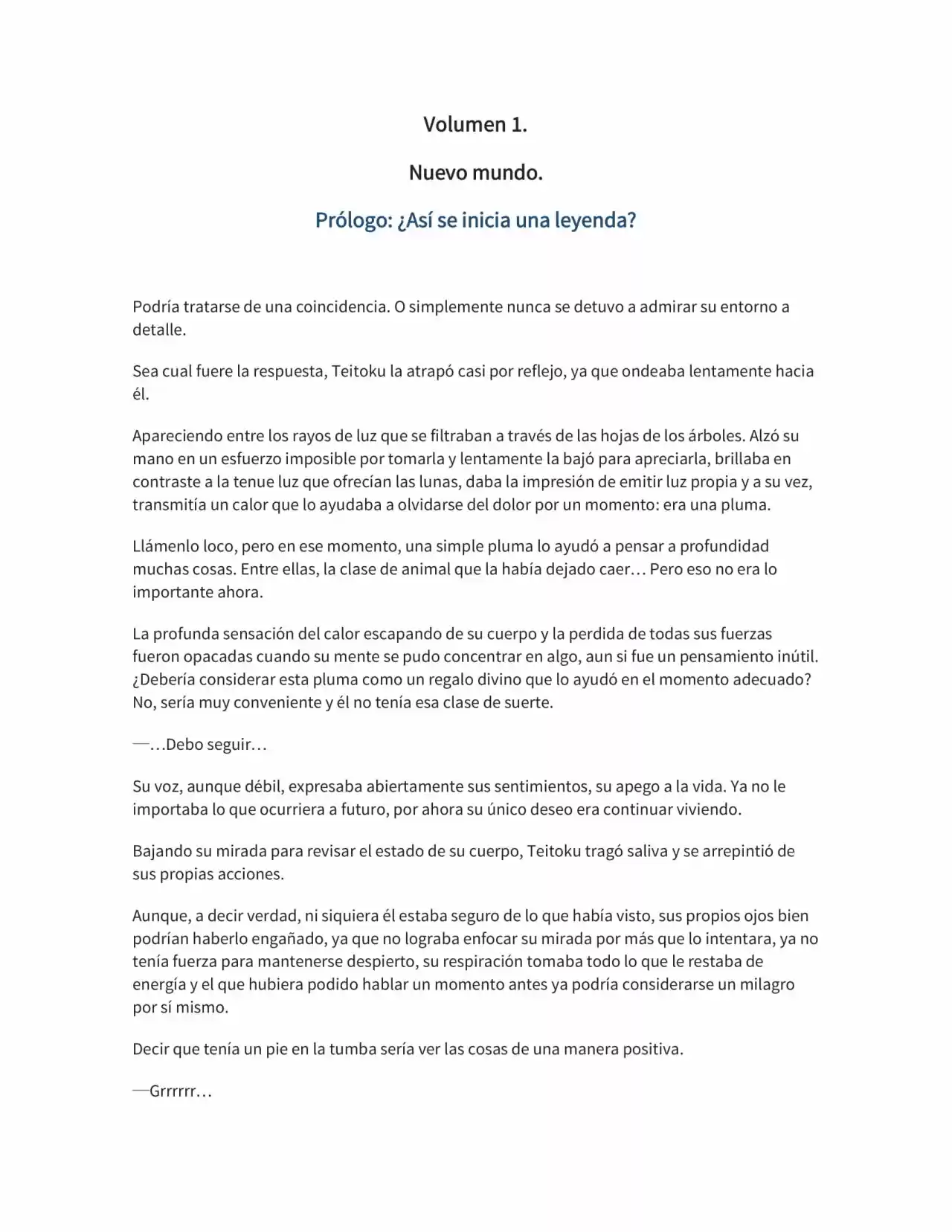 Not A Hero (Novela) - Capítulo 1 - Página 4 - LectorTMOo