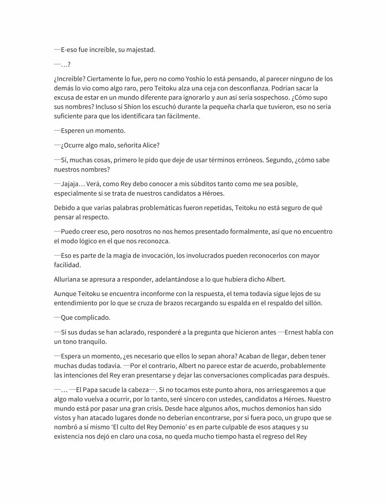 Not A Hero (Novela) - Capítulo 3 - Página 6 - LectorTMOo