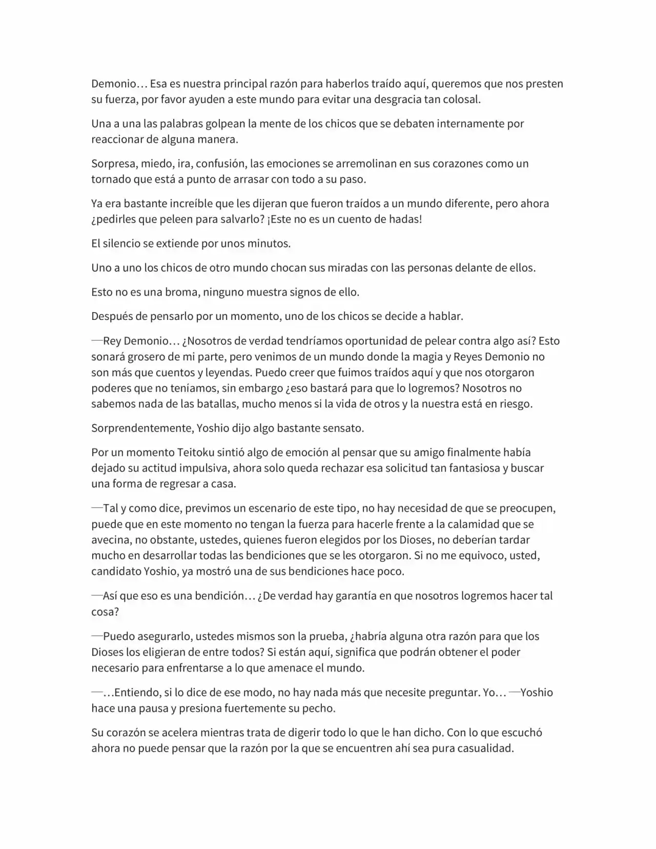 Not A Hero (Novela) - Capítulo 3 - Página 7 - LectorTMOo