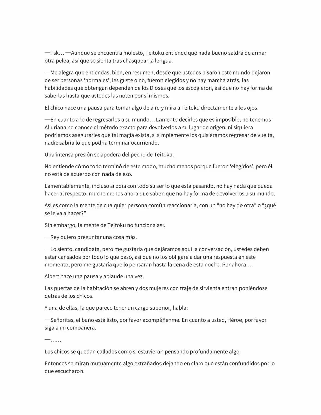Not A Hero (Novela) - Capítulo 3 - Página 9 - LectorTMOo