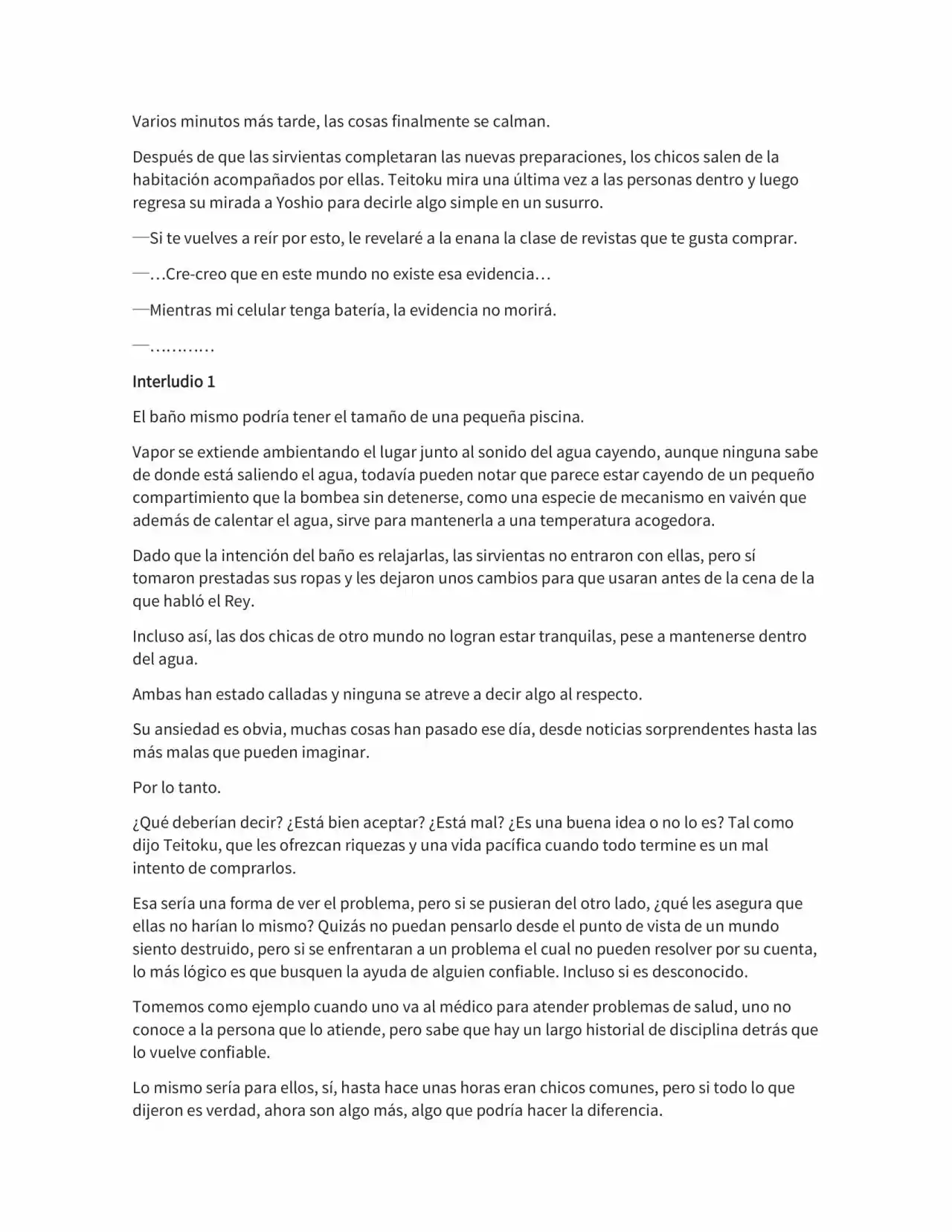 Not A Hero (Novela) - Capítulo 3 - Página 12 - LectorTMOo