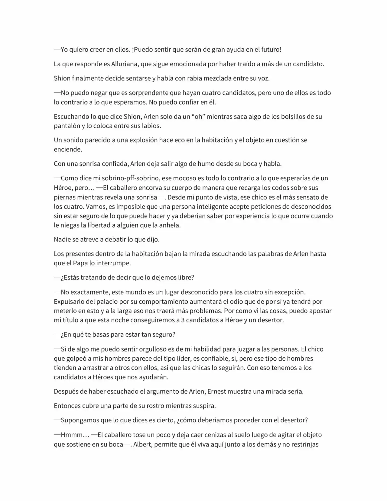 Not A Hero (Novela) - Capítulo 3 - Página 15 - LectorTMOo