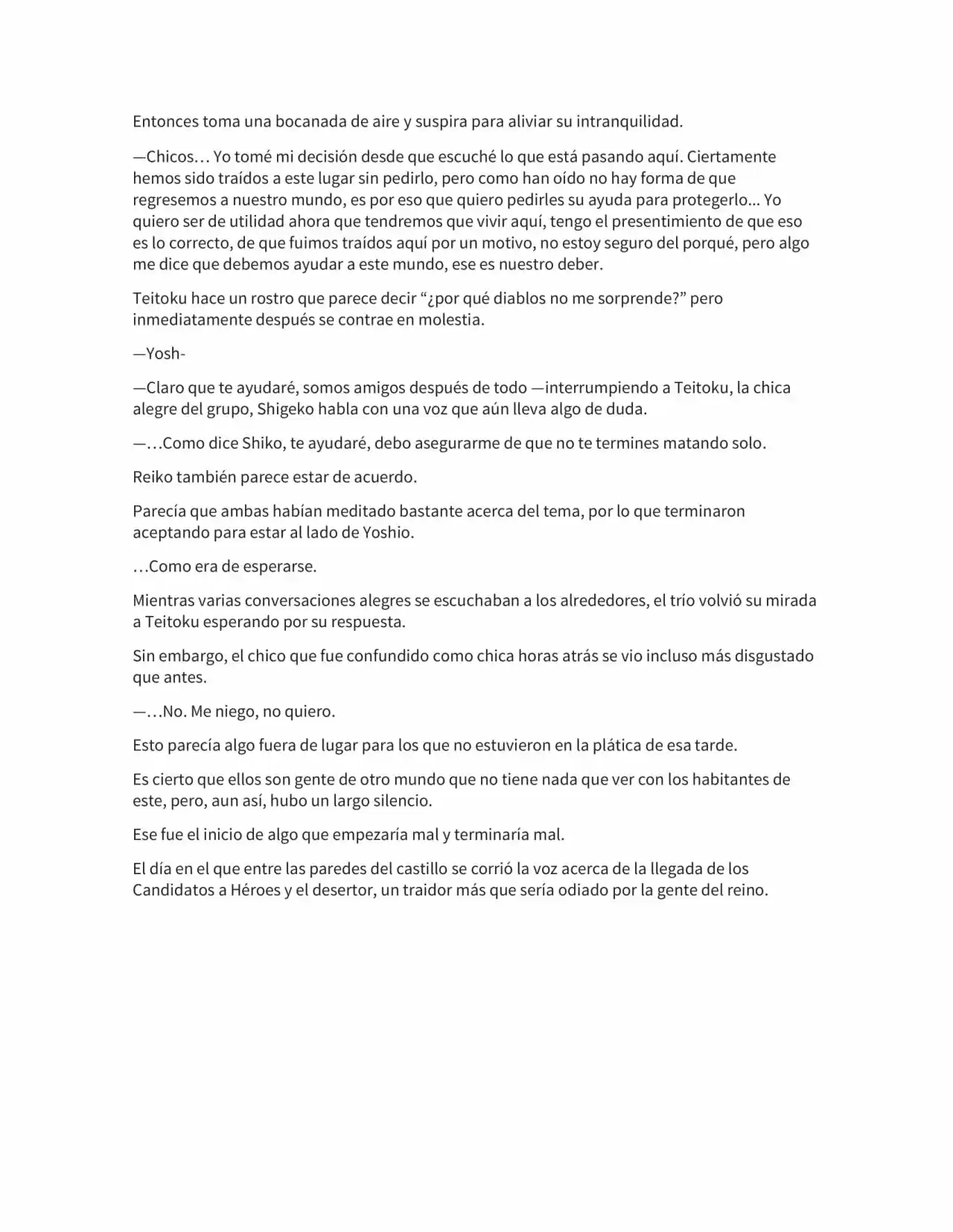Not A Hero (Novela) - Capítulo 3 - Página 17 - LectorTMOo