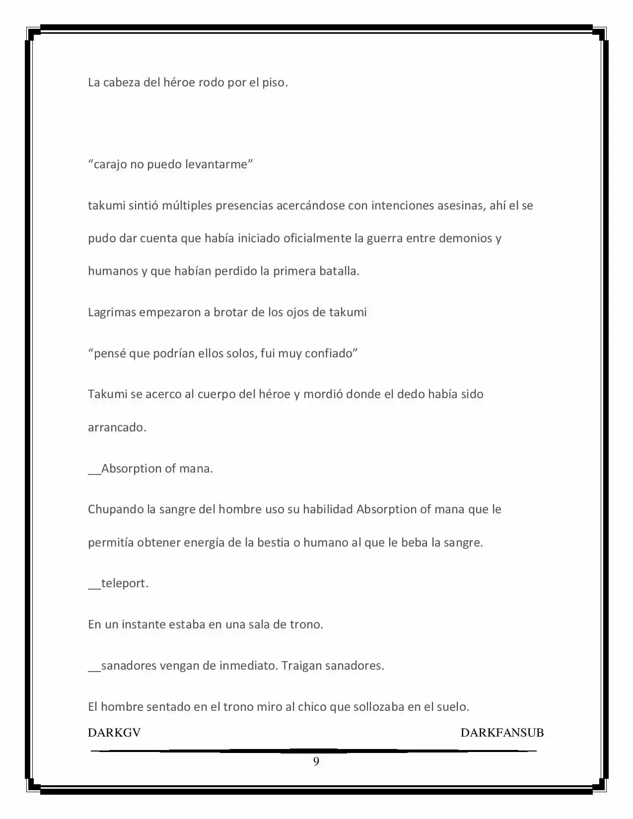 “Not Only Humans Need Hero” (Novela) - Capítulo - Página 9 - LectorTMOo
