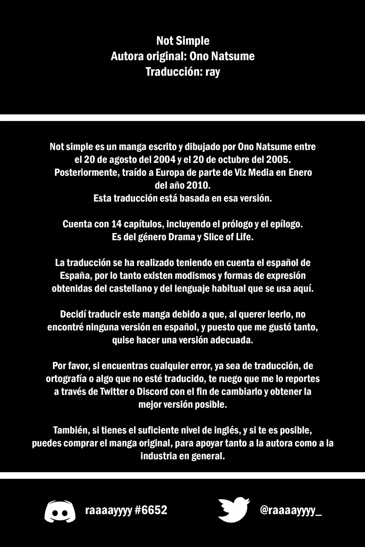 Not Simple - Capítulo - Página 3 - LectorTMOo