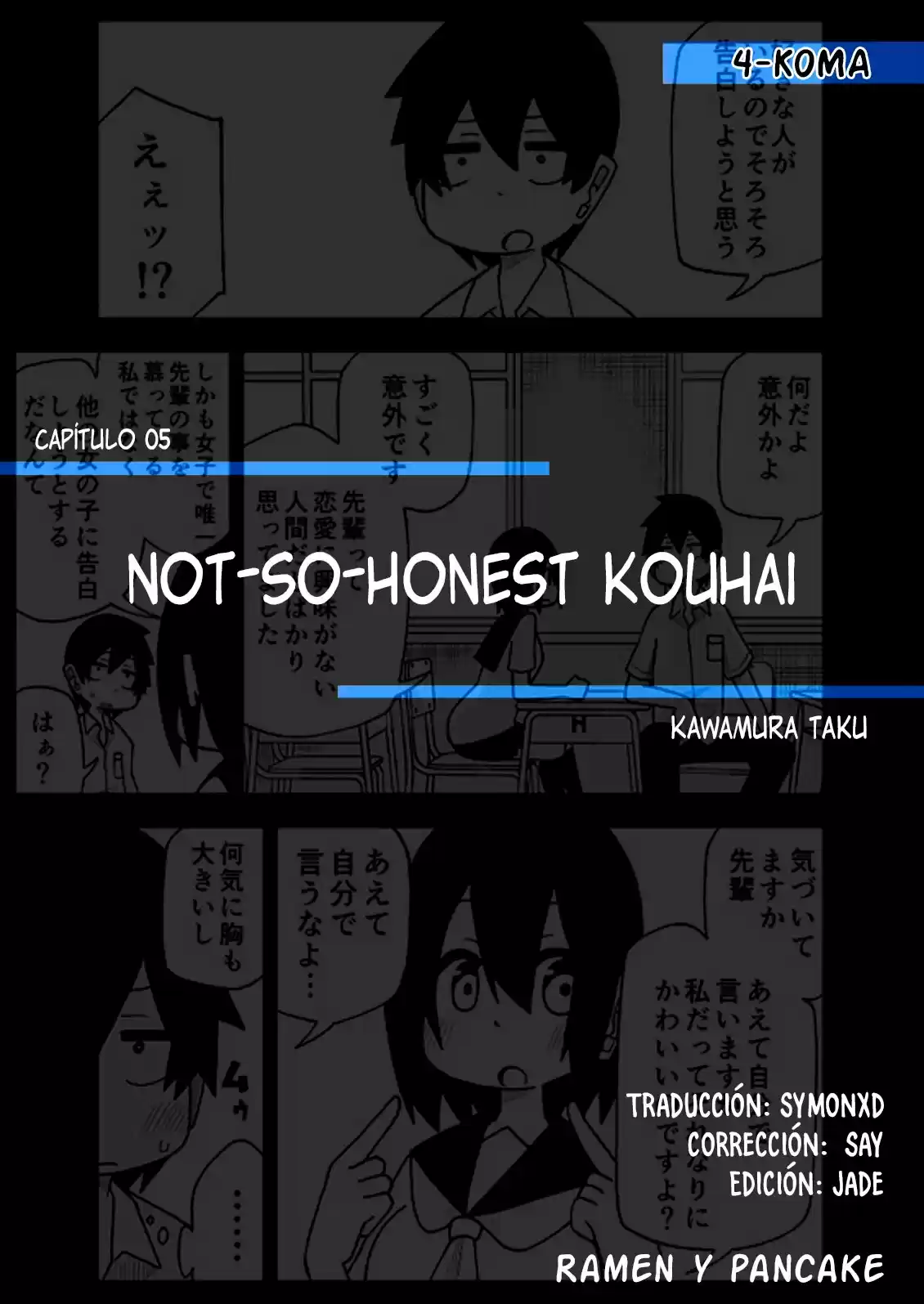 Not-so-honest Kouhai - Capítulo 5 - Página 1 - LectorTMOo