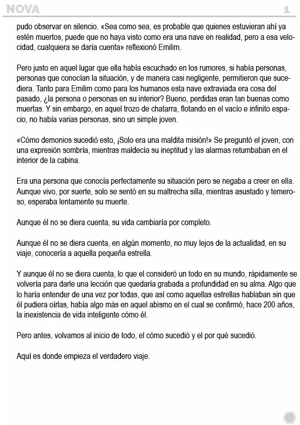 NOVA: A Journey Through Space (Novela) - Capítulo 1 - Página 11 - LectorTMOo