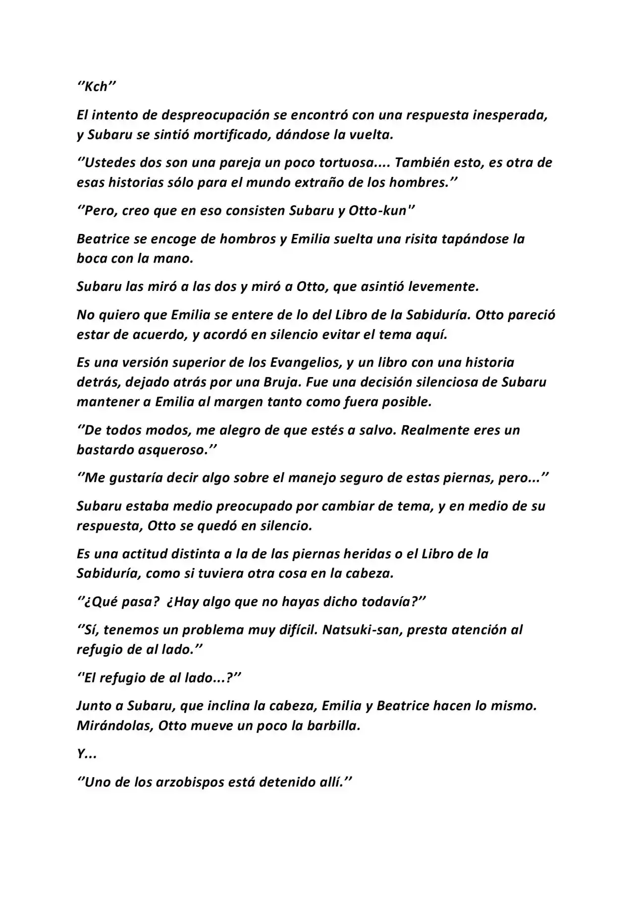 Novela Ligera Re:Zero Kara Hajimeru Isekai Seikatsu (Novela) - Capítulo 19 - Página 13 - LectorTMOo
