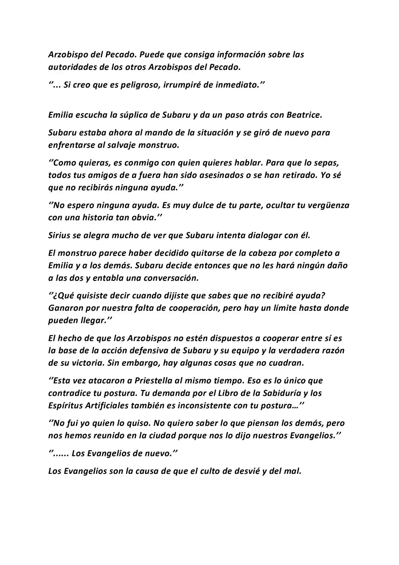 Novela Ligera Re:Zero Kara Hajimeru Isekai Seikatsu (Novela) - Capítulo 19 - Página 19 - LectorTMOo