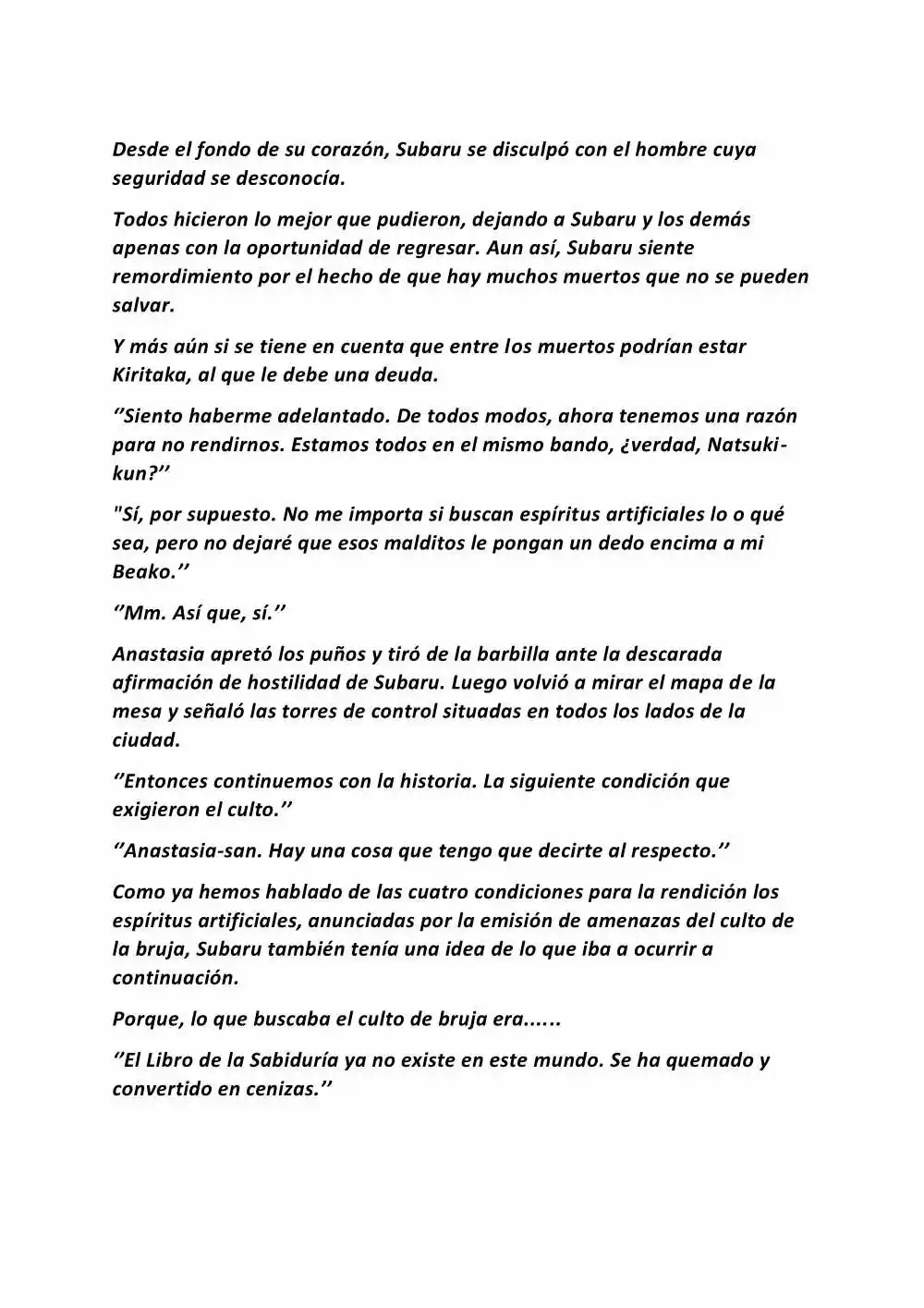 Novela Ligera Re:Zero Kara Hajimeru Isekai Seikatsu (Novela) - Capítulo 2 - Página 42 - LectorTMOo