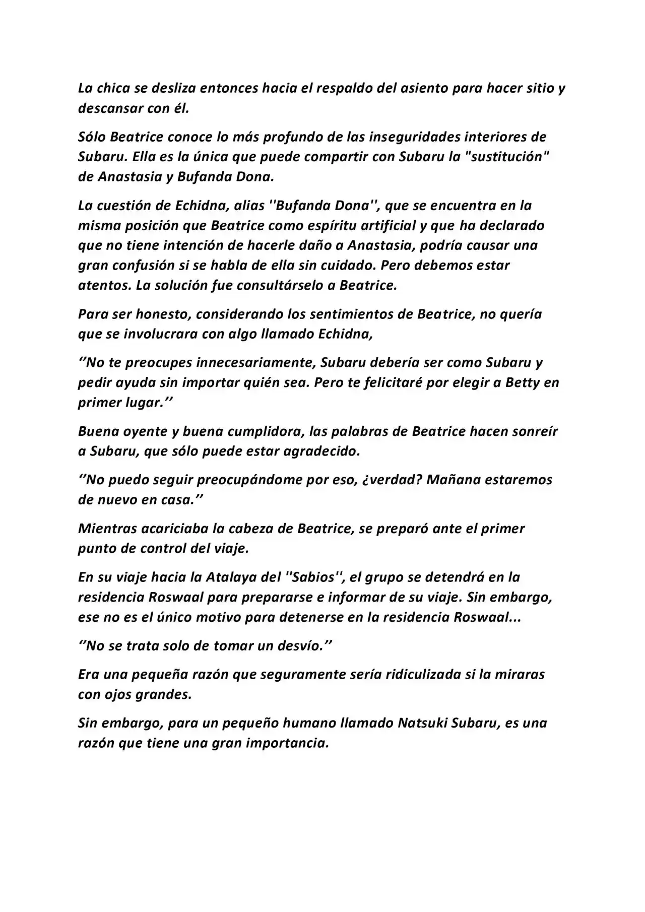 Novela Ligera Re:Zero Kara Hajimeru Isekai Seikatsu (Novela) - Capítulo 21 - Página 9 - LectorTMOo