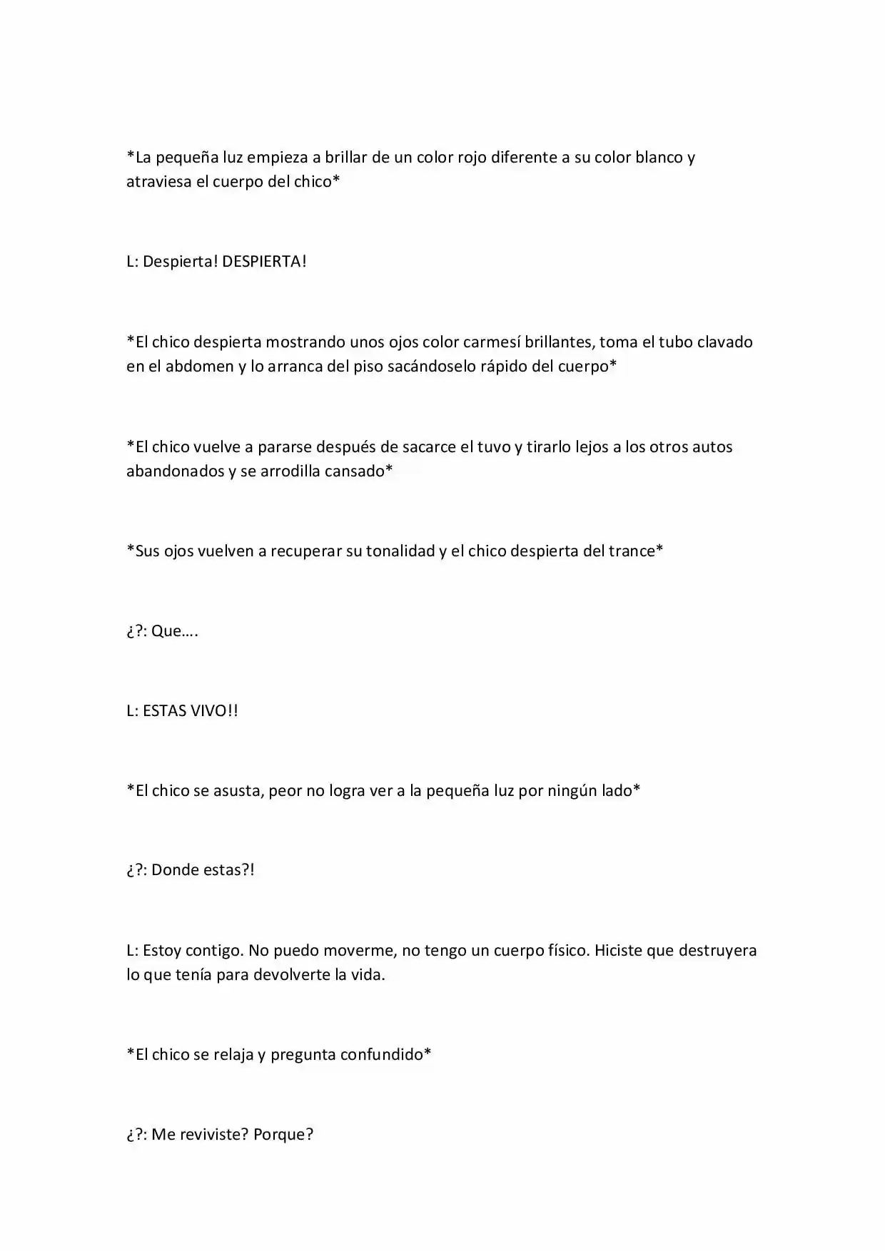 Novela Prototipo (Novela) - Capítulo 1 - Página 6 - LectorTMOo