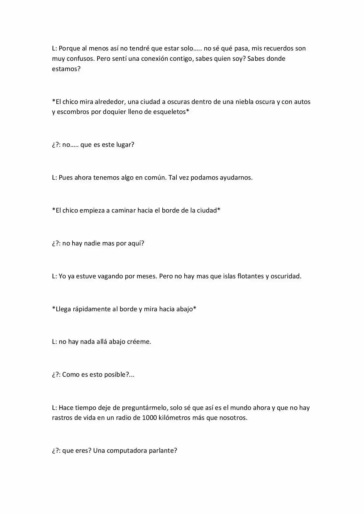 Novela Prototipo (Novela) - Capítulo 1 - Página 7 - LectorTMOo