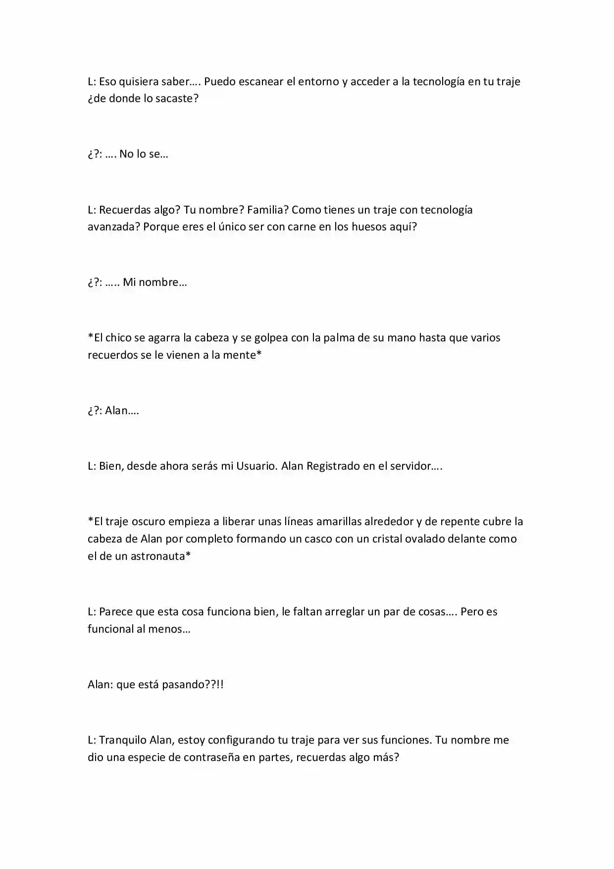 Novela Prototipo (Novela) - Capítulo 1 - Página 8 - LectorTMOo