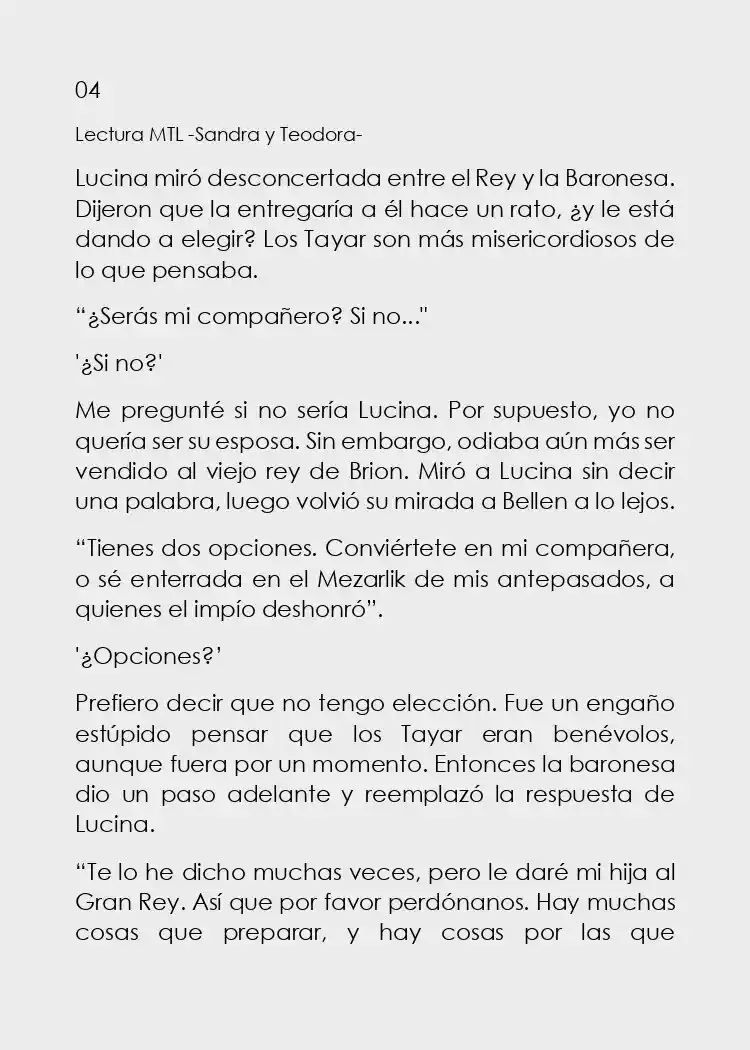 NOVIA DEPREDADORA (Novela) - Capítulo 4 - Página 1 - LectorTMOo