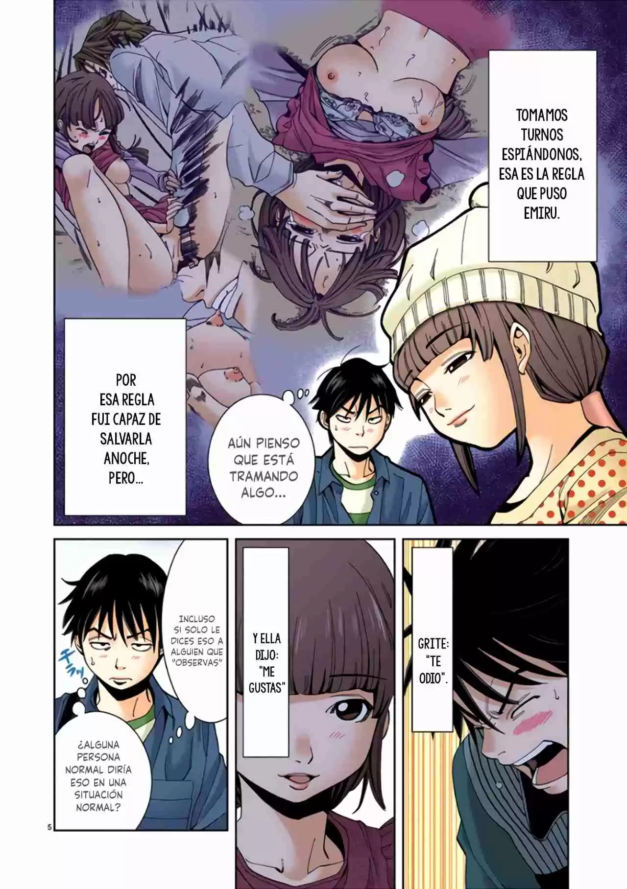 Nozoki Ana (Full Color) - Capítulo 9 - Página 6 - LectorTMOo