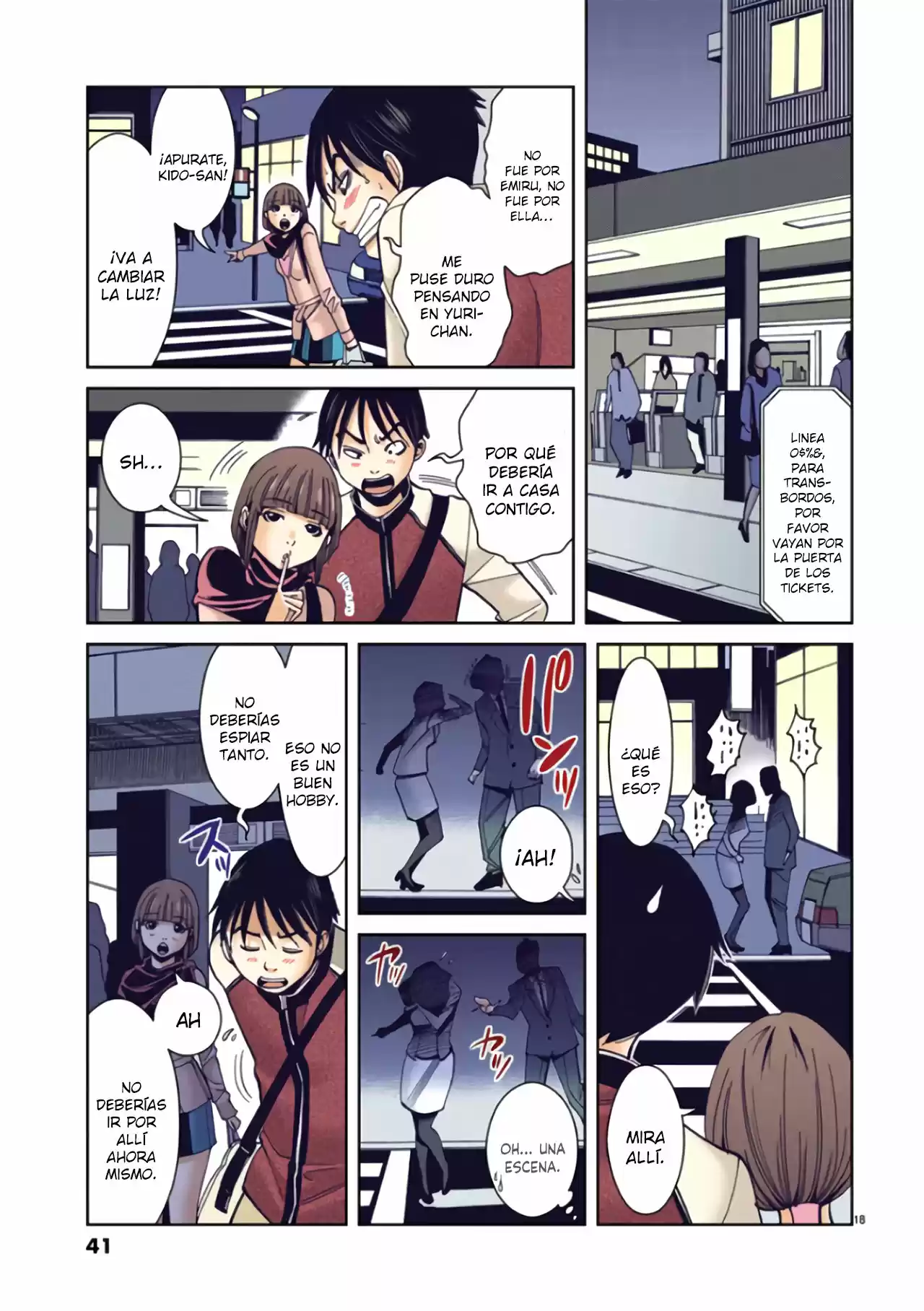 Nozoki Ana (Full Color) - Capítulo 11 - Página 19 - LectorTMOo