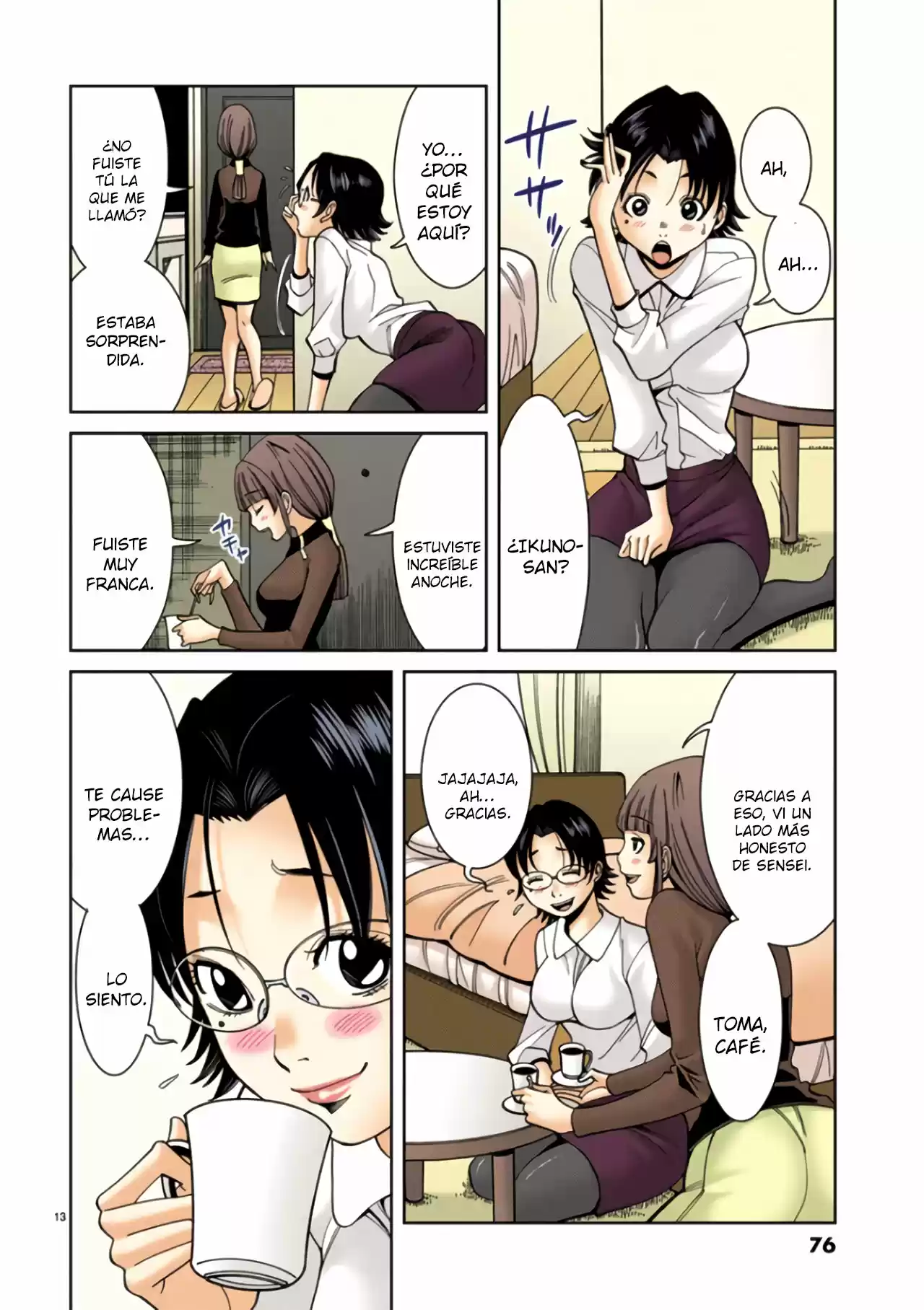 Nozoki Ana (Full Color) - Capítulo 13 - Página 14 - LectorTMOo
