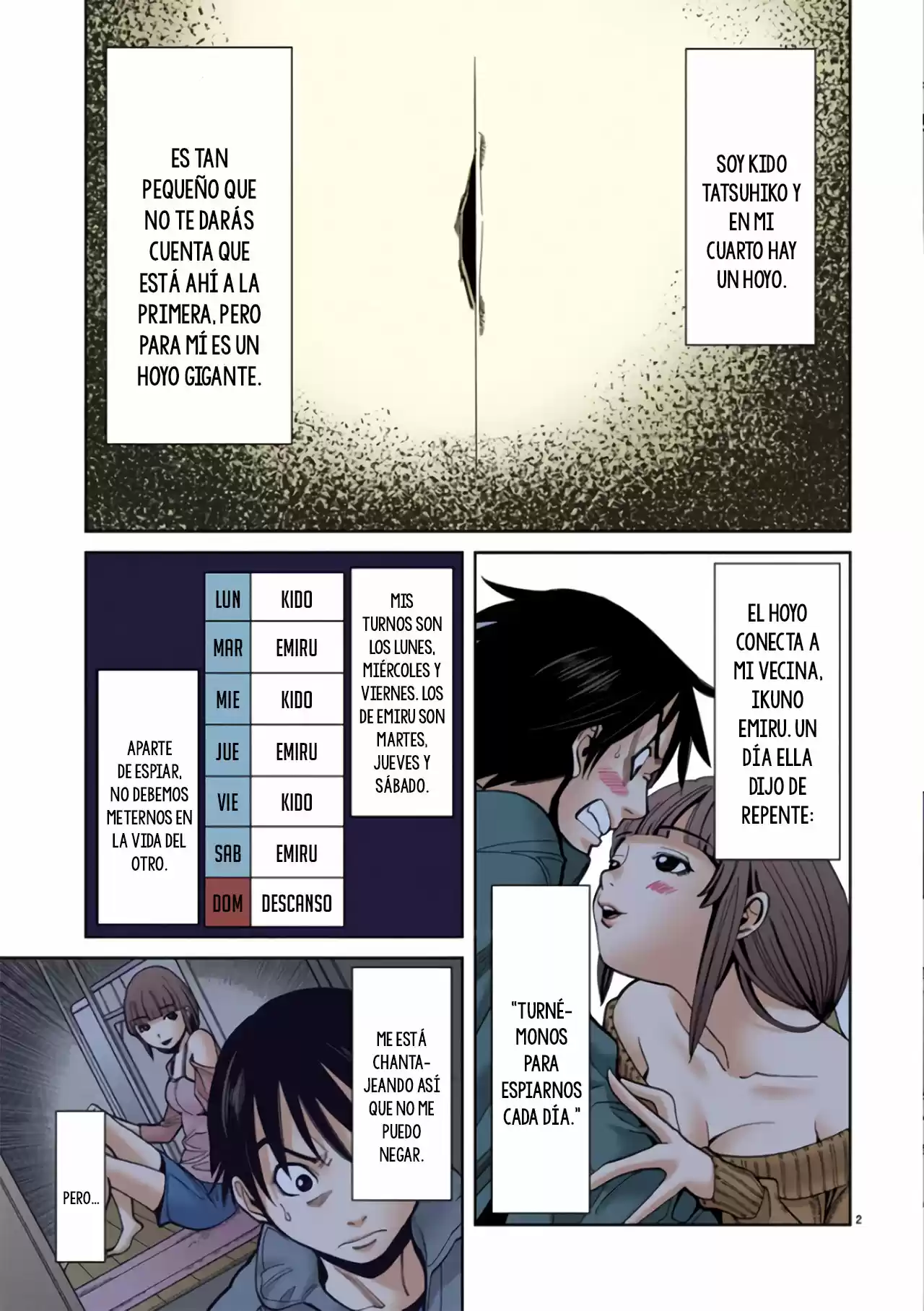 Nozoki Ana (Full Color) - Capítulo 14 - Página 3 - LectorTMOo