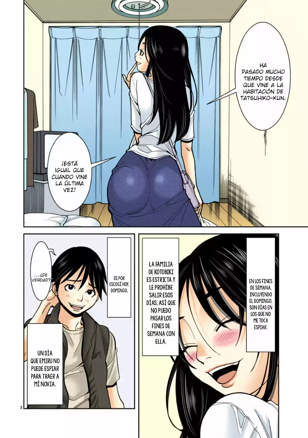 Nozoki Ana (Full Color) - Capítulo 14 - Página 4 - LectorTMOo