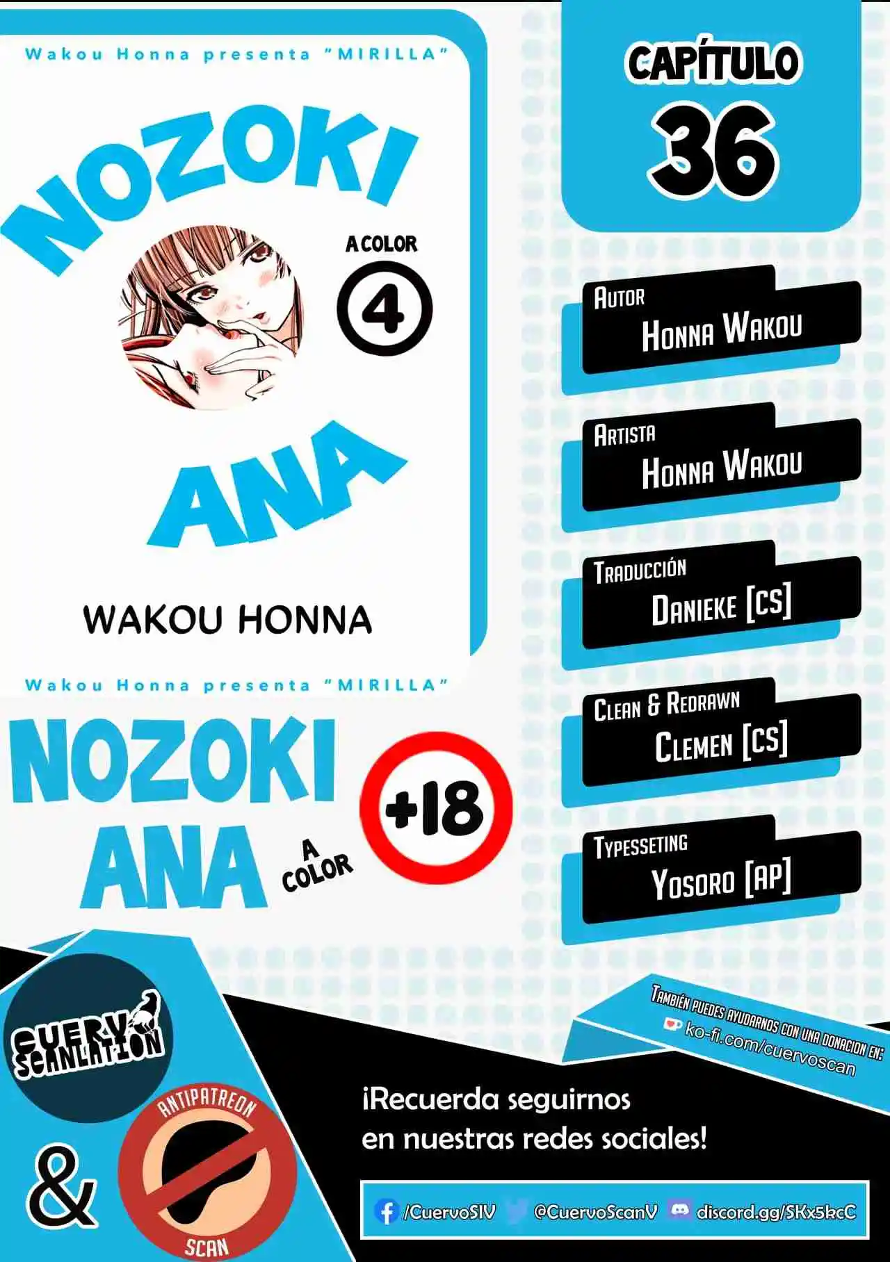 Nozoki Ana (Full Color) - Capítulo 36 - Página 1 - LectorTMOo