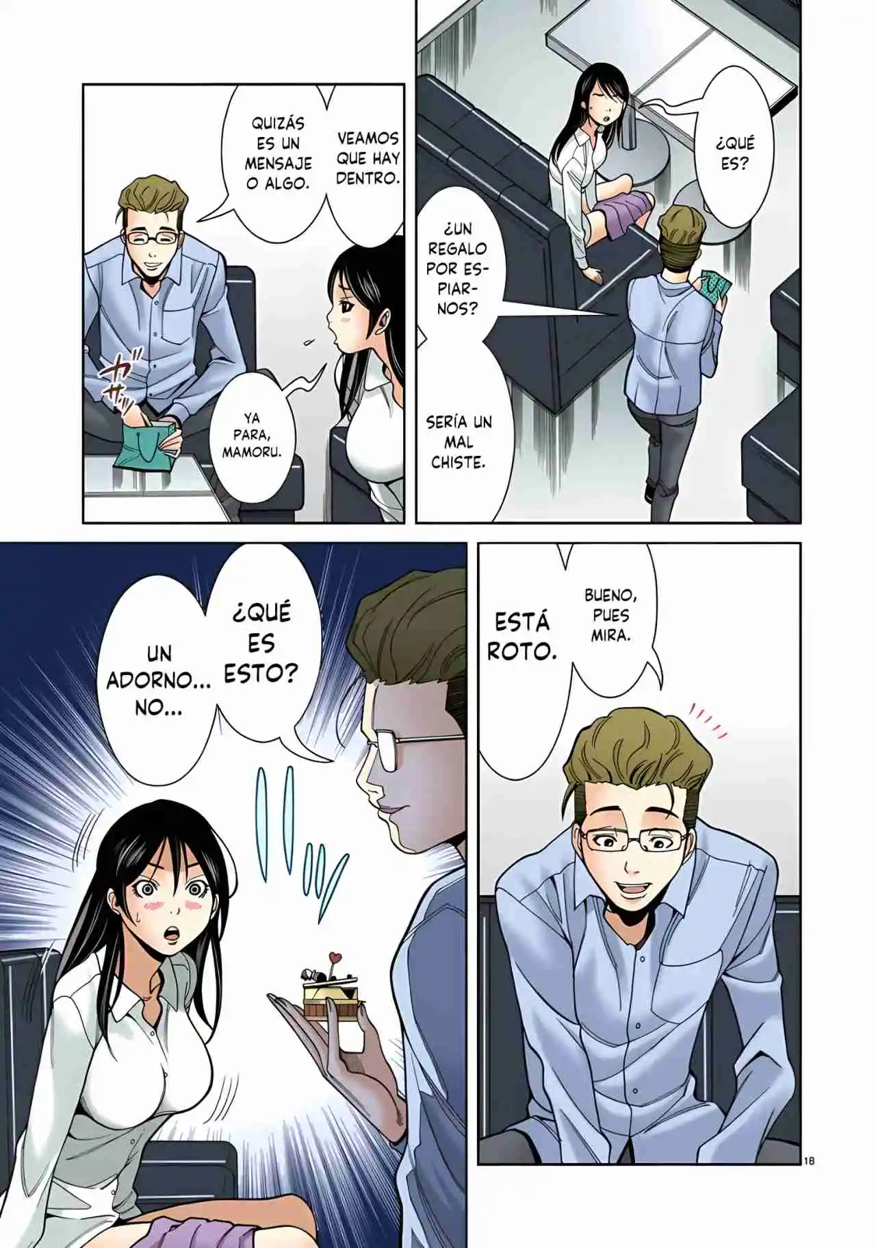 Nozoki Ana (Full Color) - Capítulo 43 - Página 19 - LectorTMOo
