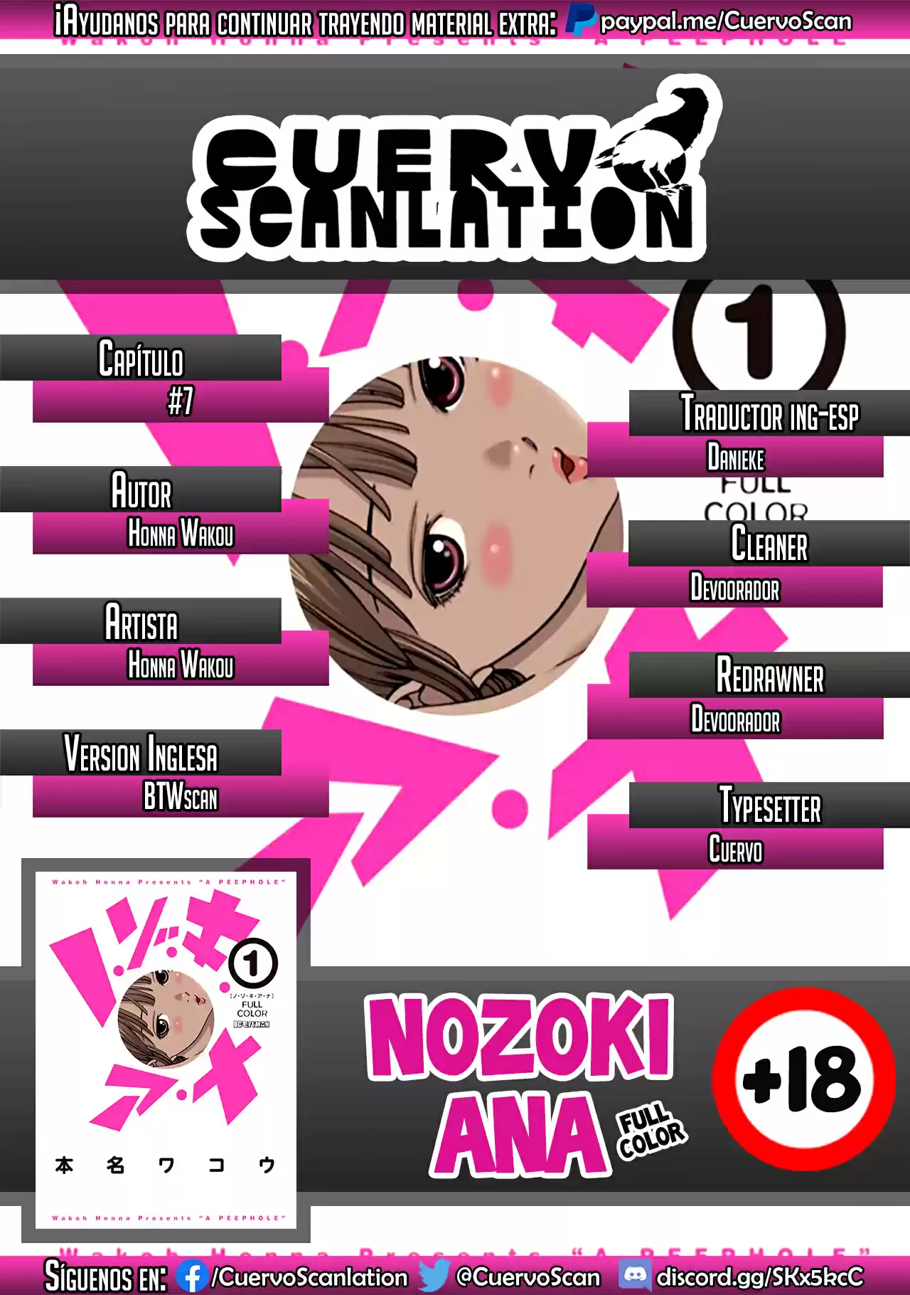 Nozoki Ana (Full Color) - Capítulo 7 - Página 1 - LectorTMOo