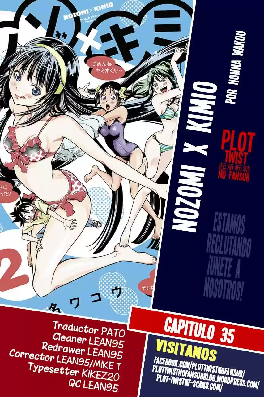 Nozomi X Kimio - Capítulo 35 - Página 1 - LectorTMOo