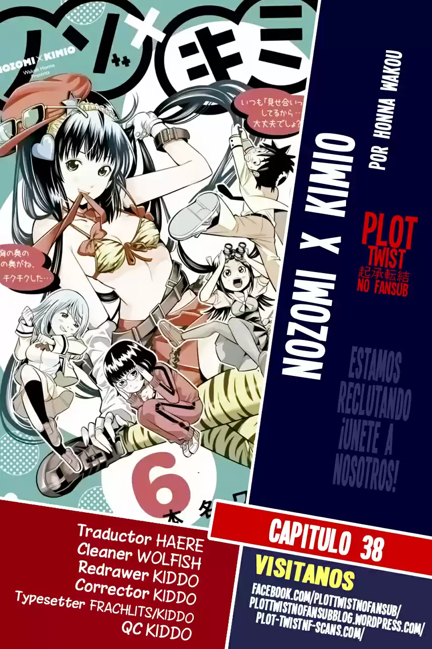 Nozomi X Kimio - Capítulo 38 - Página 1 - LectorTMOo