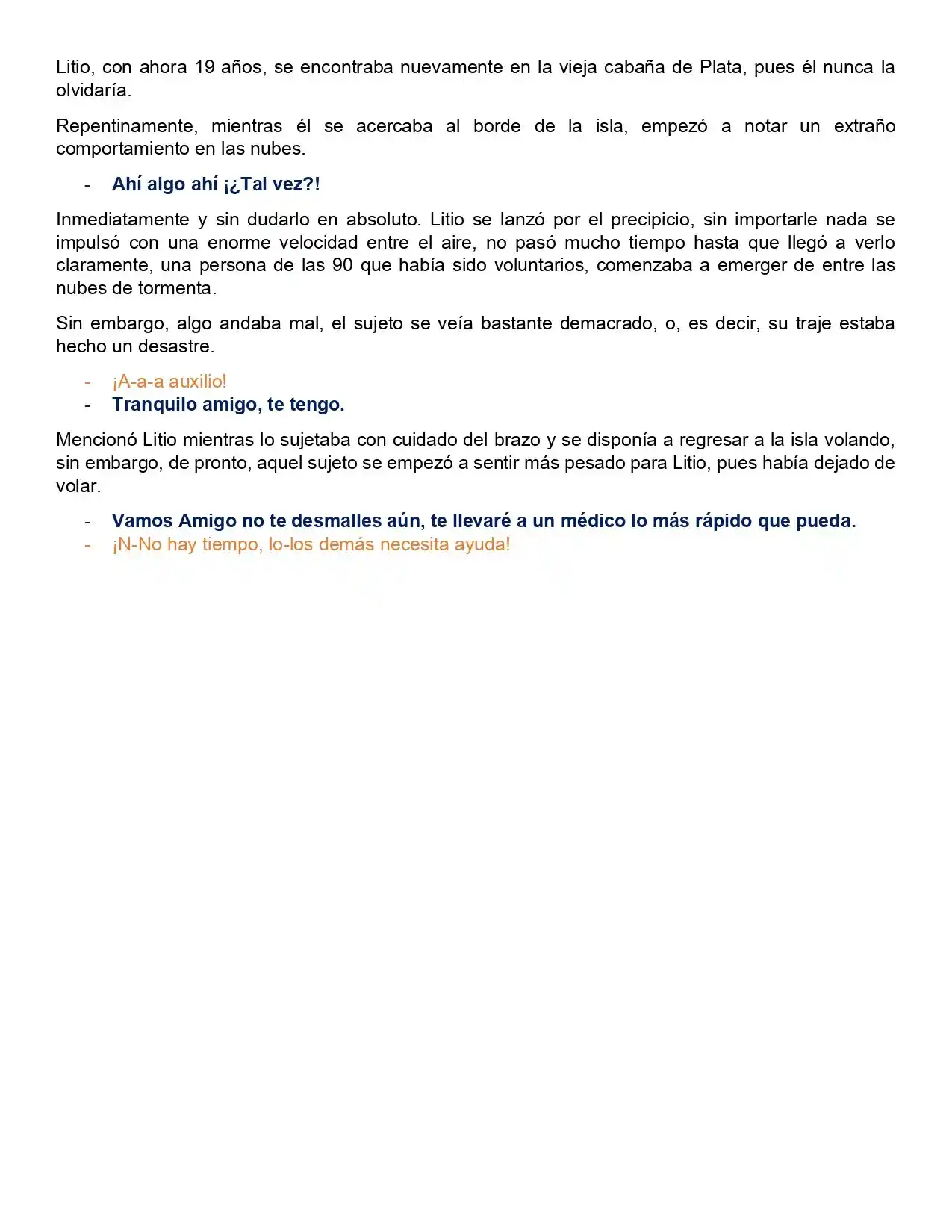 Nubes De Tormenta (Novela) - Capítulo 2 - Página 4 - LectorTMOo