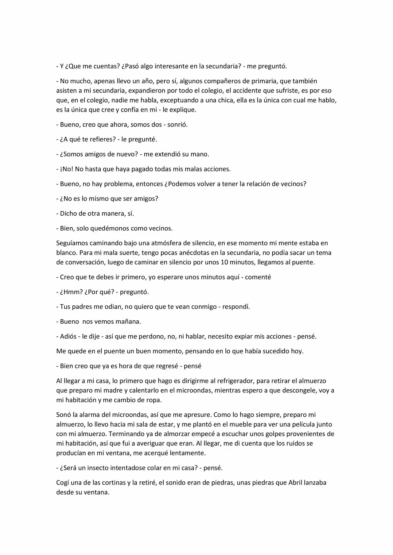 Nuestro Destino (Novela) - Capítulo 1 - Página 5 - LectorTMOo