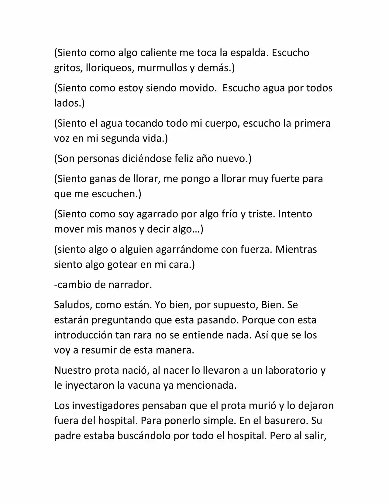 Nueva Vida, Nuevo Mundo. (Novela) - Capítulo 1 - Página 8 - LectorTMOo