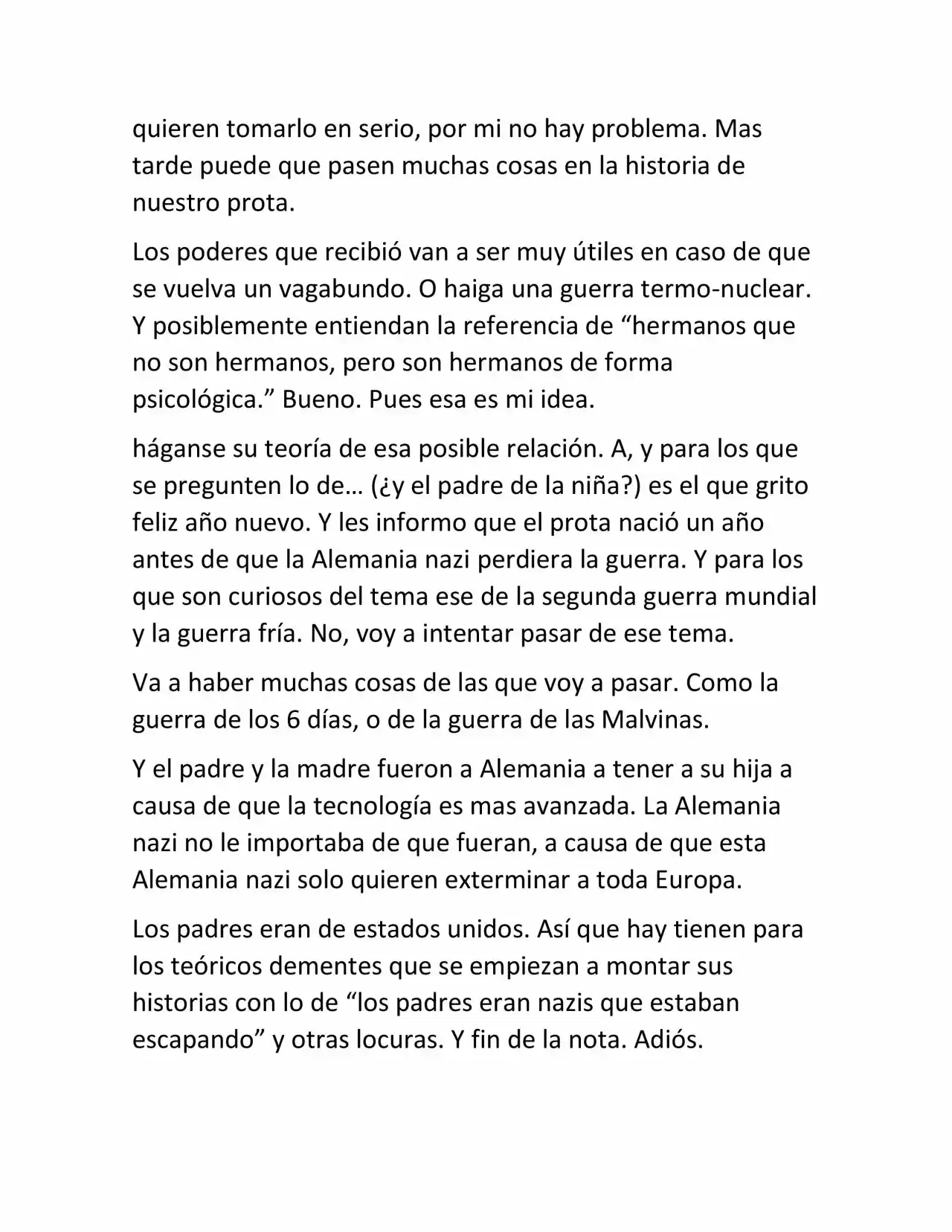 Nueva Vida, Nuevo Mundo. (Novela) - Capítulo 1 - Página 10 - LectorTMOo