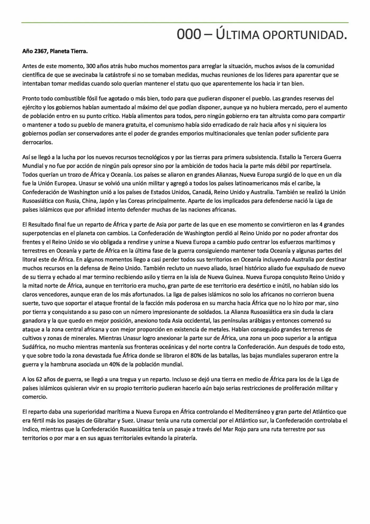 Nuevo Comienzo Tras El Fin - Capítulo - Página 1 - LectorTMOo