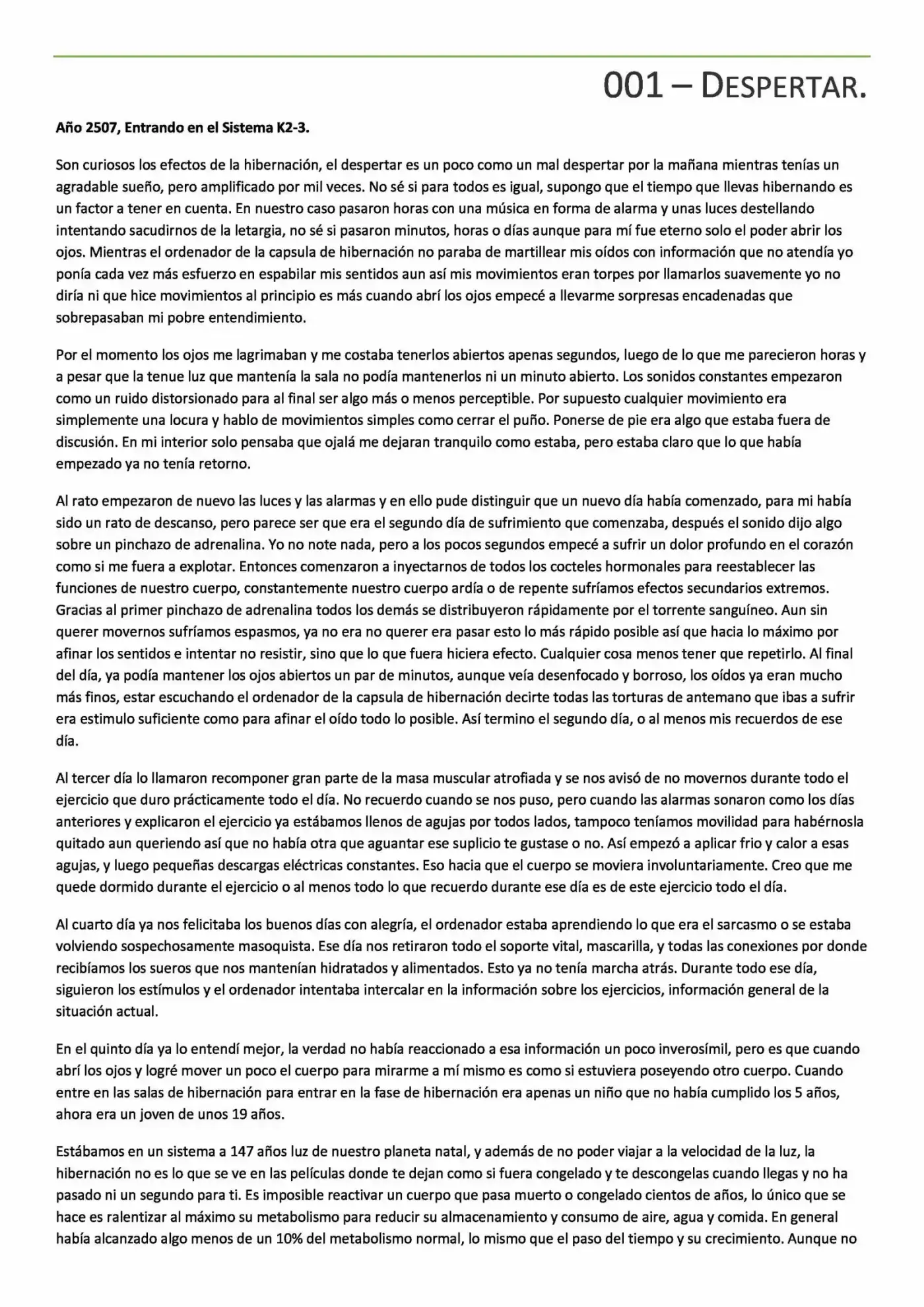 Nuevo Comienzo Tras El Fin - Capítulo 1 - Página 1 - LectorTMOo