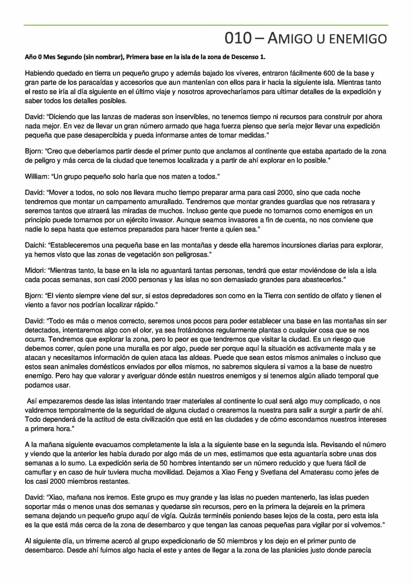Nuevo Comienzo Tras El Fin - Capítulo 10 - Página 1 - LectorTMOo