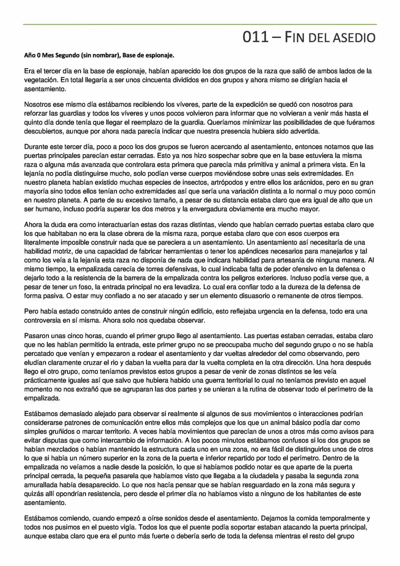 Nuevo Comienzo Tras El Fin - Capítulo 11 - Página 1 - LectorTMOo
