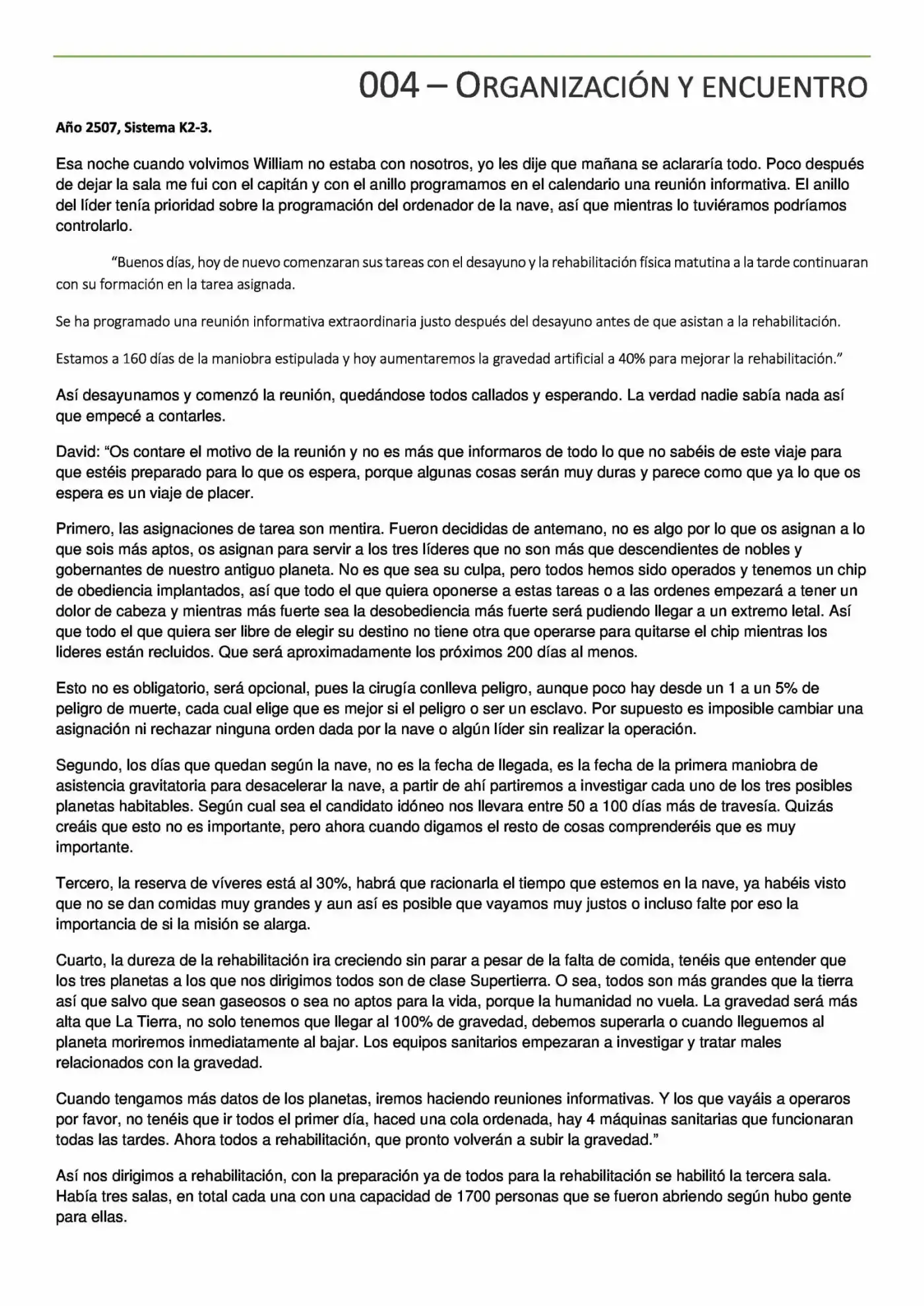 Nuevo Comienzo Tras El Fin - Capítulo 4 - Página 1 - LectorTMOo
