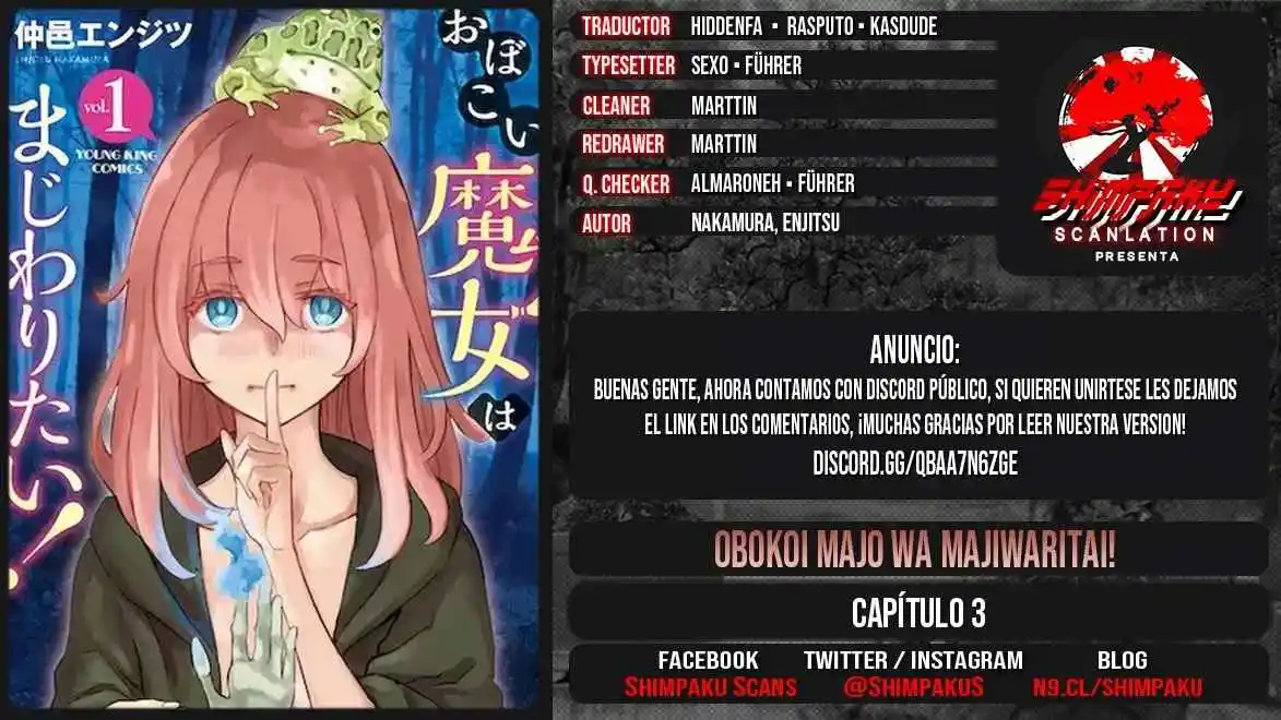 Obokoi Majo Wa Majiwaritai!? - Capítulo 3 - Página 24 - LectorTMOo