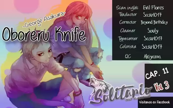 Oboreru Knife - Capítulo 11 - Página 1 - LectorTMOo