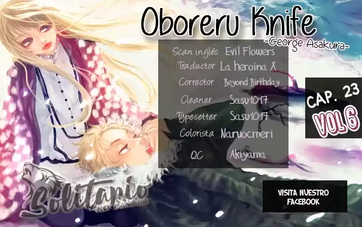 Oboreru Knife - Capítulo 23 - Página 1 - LectorTMOo
