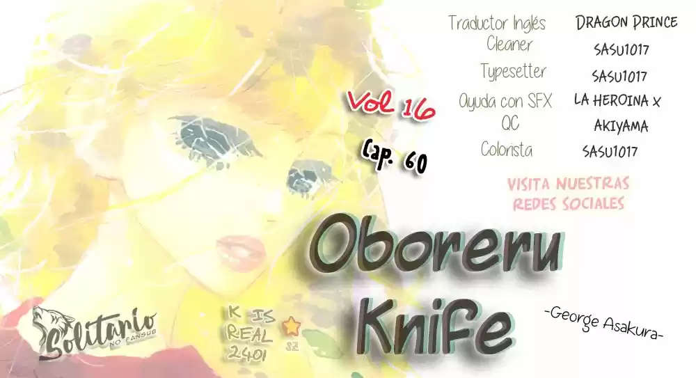 Oboreru Knife - Capítulo 60 - Página 1 - LectorTMOo