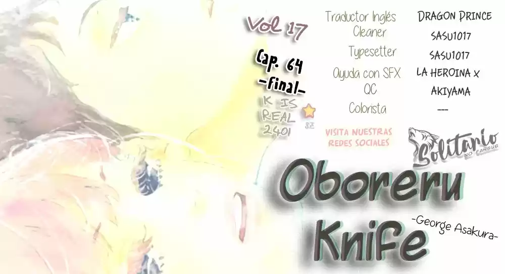 Oboreru Knife - Capítulo 64 - Página 1 - LectorTMOo